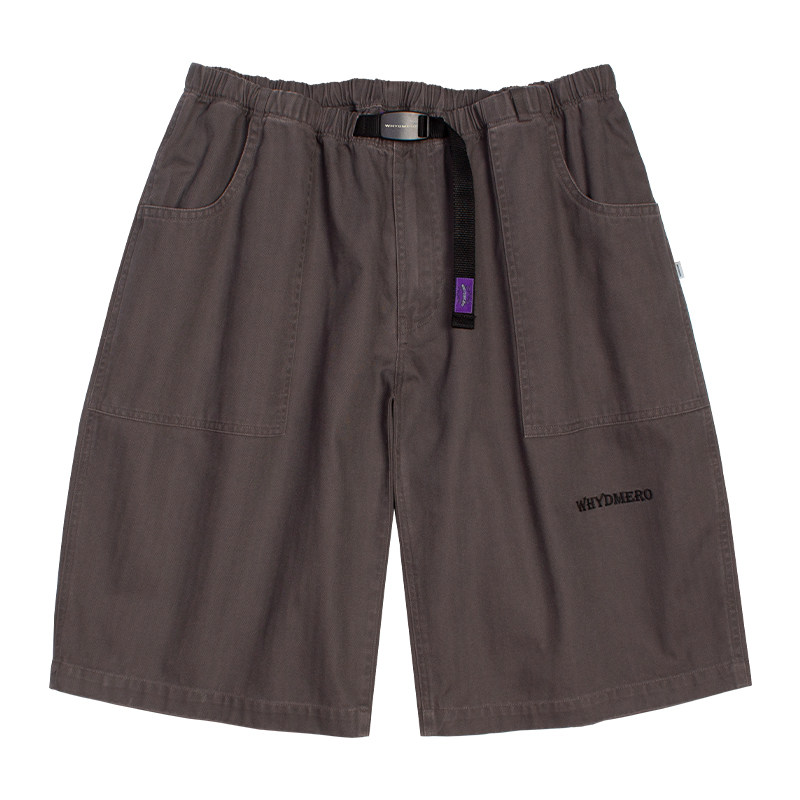 WHYDMERO WASHED SHORTS水洗工装短裤【管栎张星特李振宁杨霖同款