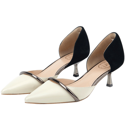 73Hours小猫跟高跟鞋通勤单鞋