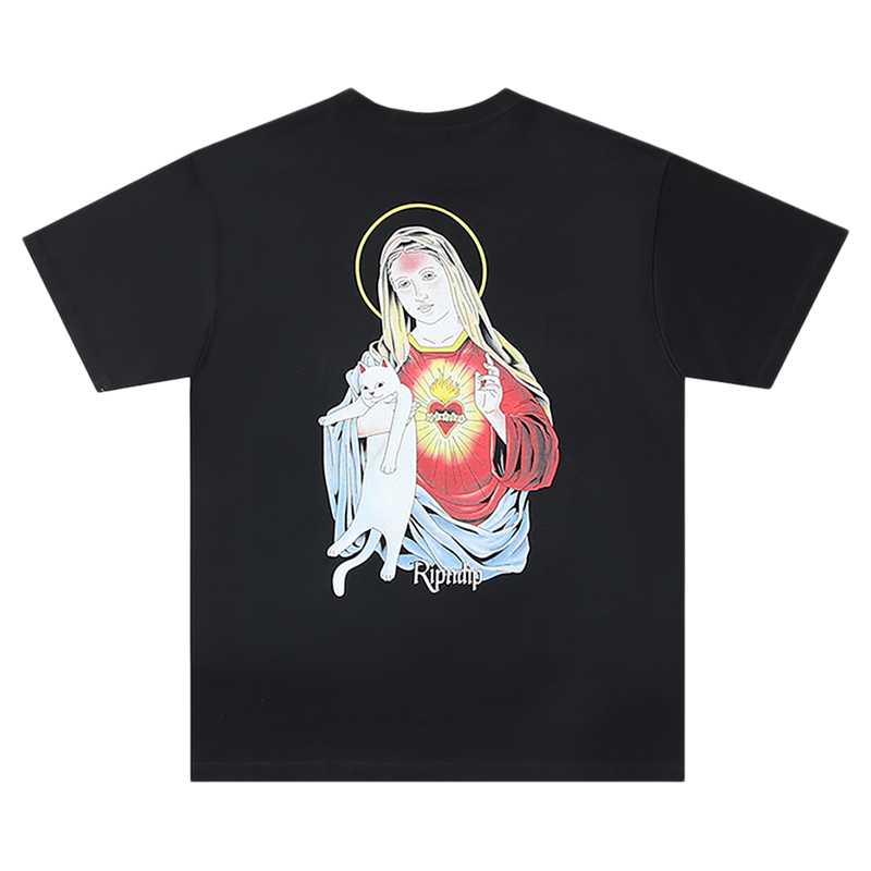 美国RIPNDIP祈祷MOTHER卡通短袖