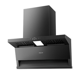 万和抽油烟机25立方家用厨房顶侧双吸T型降噪壁挂式大吸力WL875