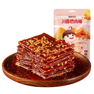 肉球小贝川香猪肉脯100g独立包装
