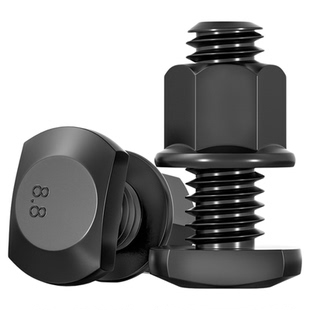 8.8级T型螺栓套装槽用模具压板冲床铣床GB37螺丝M8M10M12M16-MM36