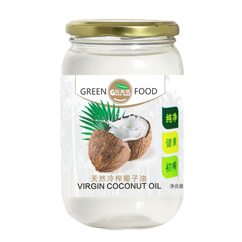 海南特产食用冷榨纯椰子油
