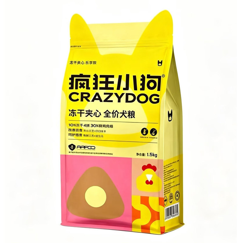 疯狂小狗冻干通用狗粮
