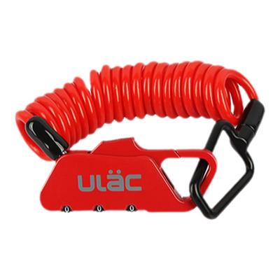 ULAC优力加长钢丝密码锁便携迷你