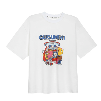 gugumini童装2026夏季短袖T恤