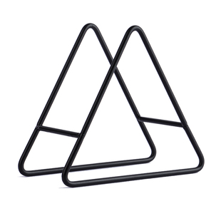 隔热垫收纳架创意摆件铁艺架硅胶摆放支架竹垫实木锅垫架砧板架子