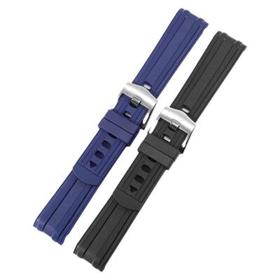 柔软氟橡胶手表带欧米茄海马300