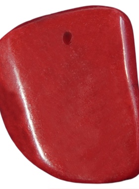 纯天然万山原矿石真朱砂石吊坠真品全透原石项链男女蛇年本命年