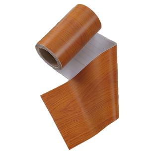 木纹踢脚线自粘装饰条贴纸遮丑地板修补门框包边贴门套木门翻新