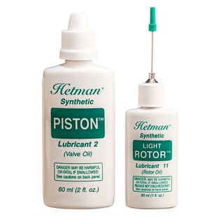 美国Hetman黑特曼按键油转阀油长笛黑管萨克斯圆号长号小号油