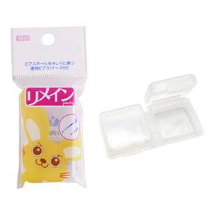 pierfu佩耳福日本树脂透明隐形学生金属防过敏养耳洞耳钉耳棒盒装