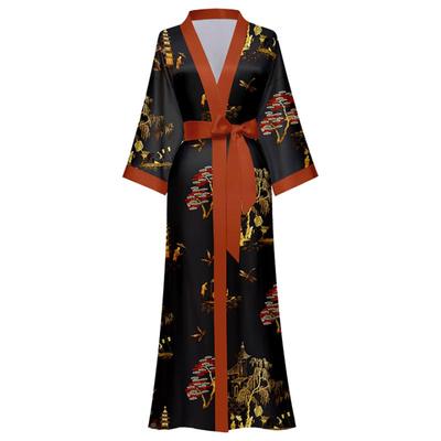 夏季女士薄款睡袍女高级感