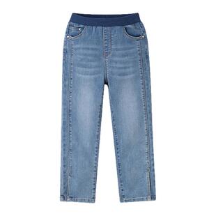【商场同款】安奈儿童装女童牛仔裤2025春新款弹力长裤AG516587