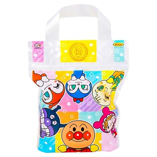 2025新年糖果礼物不二家 X 面包超人手提包密封条手提袋含4款零食