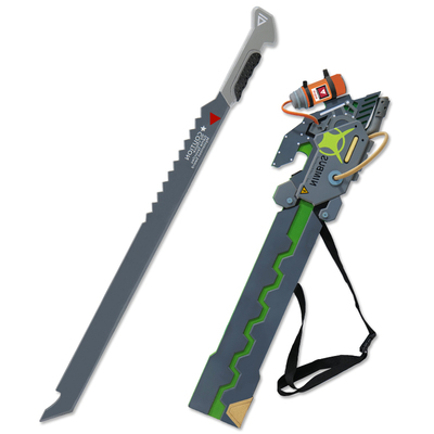 安比cosplay道具刀武器耳机背包