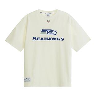 NFL美橄官方海鹰球队服情侣休闲嘻哈美式运动印花百搭纯棉短袖T恤