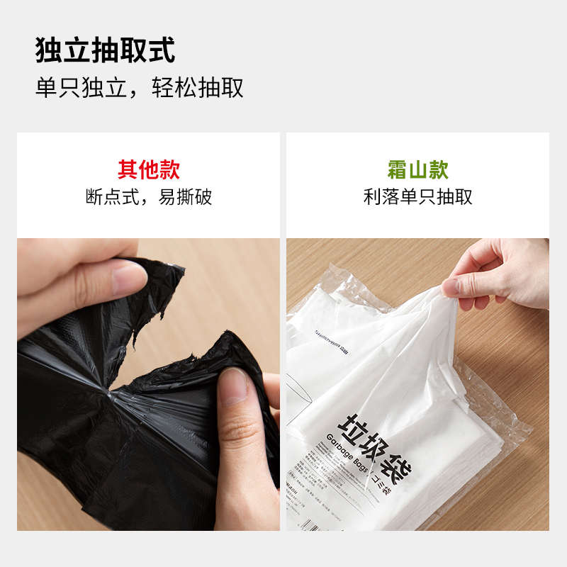 60加厚垃圾袋透明平口大容量猫厕所拾便袋猫砂机Catlink猫砂盆用