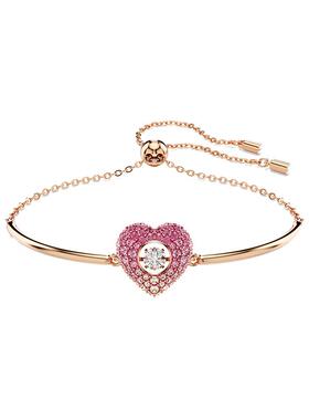 施华洛世奇心形手镯送礼
