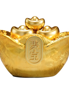 招财进宝聚宝盆装饰摆件