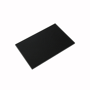 沥水垫子吧台垫桌垫滤水垫酒吧垫防滑防水酒杯垫篆刻橡胶垫长方形