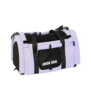 SHEENLULU猫包外出便携轻便狗包大容量宠物包斜跨可上飞机航空包