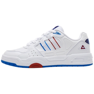 匹克星渺态极板鞋男冬季新品男鞋透气休闲鞋子复古低帮白色运动鞋