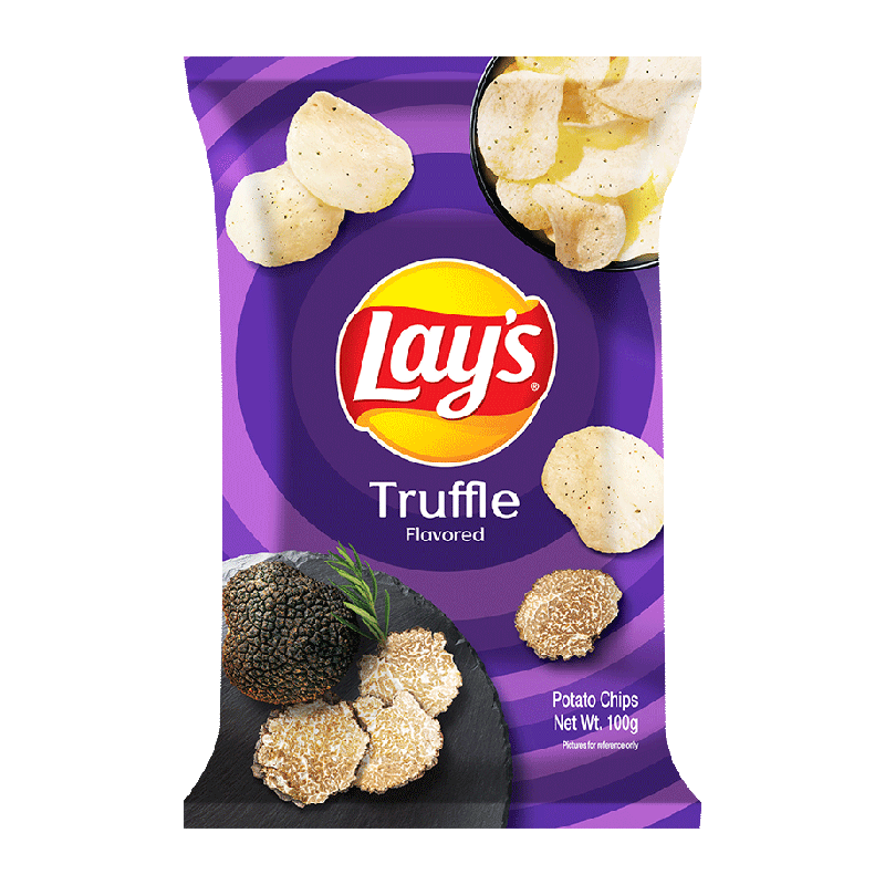 乐事黑松露口味薯片新口味零食网红食品追剧休闲膨化小吃