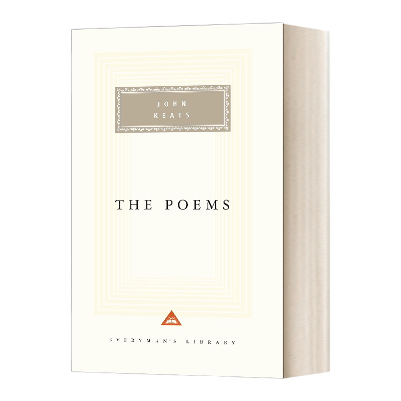 济慈诗选 英文原版 The Poems of John Keats 人人图书馆精装收藏版 进口英语原版书籍
