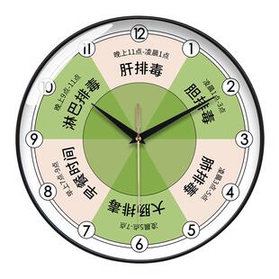 spa养生会所美容院挂钟静音装饰纤瘦美体个性时钟定制DIY电波钟