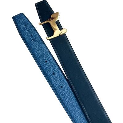 爱马皮带男款真皮小马h扣双面头层牛皮奢侈品高档商务休闲腰带