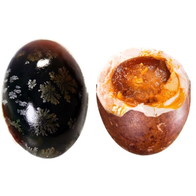 白洋淀正宗流油五香烤鸭蛋松花蛋