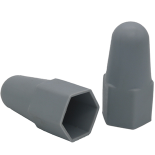 内外六角螺母保护帽 加高螺杆螺丝保护套 工程路灯地脚螺栓保护帽