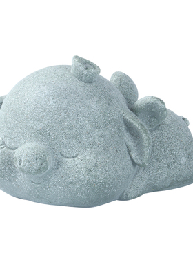 创意可爱小猪茶宠摆件