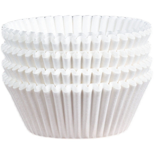 淋膜纸托大润发超市活动试吃品尝杯雪媚娘纸托烘焙白色山姆马芬杯