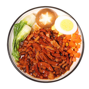 厨小吉【招牌台式卤肉】预制菜商用200克*10快餐外卖料理包卤肉饭