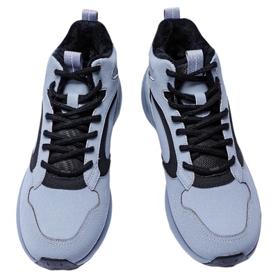 安踏运动棉鞋男款加绒保暖雪地靴