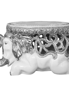 大象凳子可爱风客厅玄关家居装饰