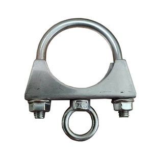 钢管带吊环承重支架管夹卡箍圆管管卡不锈钢圆形卡扣固定挂钩水管