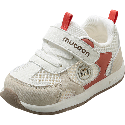 牧童童鞋宝宝稳步软底网面学步鞋