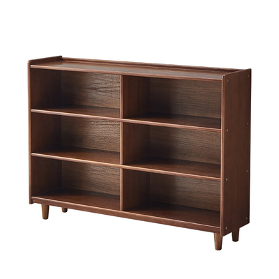 久沐森实木书架书柜组合格子柜