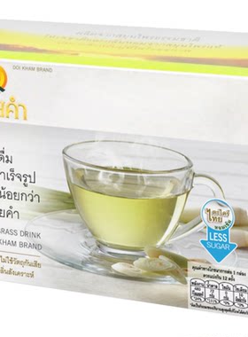 泰国DoiKham速溶柠檬草茶粉姜茶