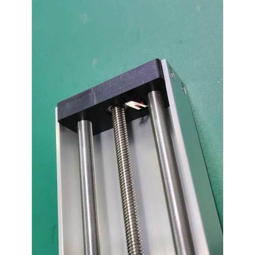 Y370型 直流减速电机 直线导轨滑台 U型槽静音铜套光轴带限位开关