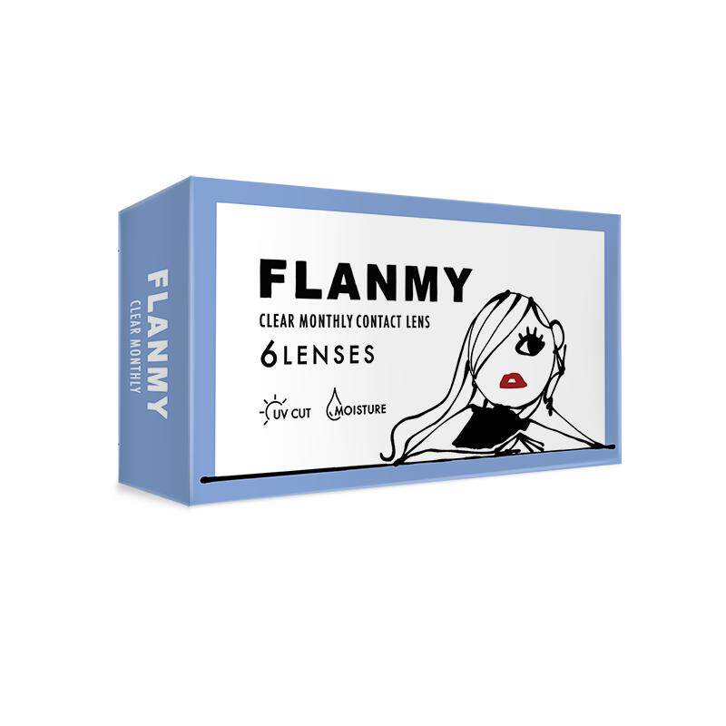 Flanmy隐形近视眼镜月抛盒隐型眼境透明片视客旗舰店6片T-Garden