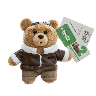 ted2泰迪熊公仔包包挂件书包挂饰小麻吉熊玩偶钥匙扣毛绒玩具礼物