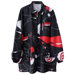 美发理发师工服烫染发罩衣发廊助理围裙中工小工作服防水技师服