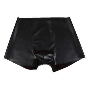 胶研所MLISCHACHA-mlis茶茶乳胶男款3D立体平角内裤一片式无痕