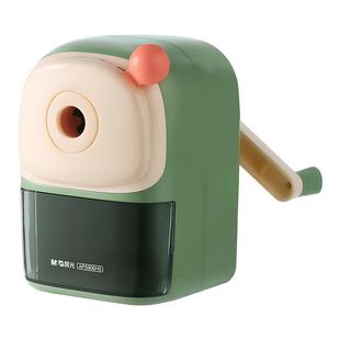 晨光卷笔刀大口径粗杆特粗加粗洞洞铅笔削笔器手摇转笔刀钻刨儿童幼儿园男女孩小学生专用三角大号大孔削笔机