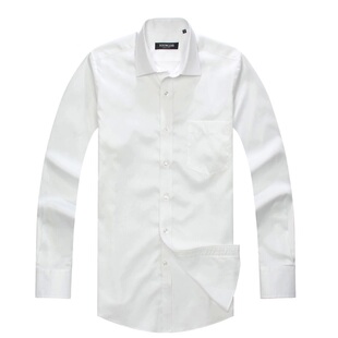 雅戈尔DP纯棉免烫长袖白衬衫 男士商务正装职业衬衣YLDP19002BFA