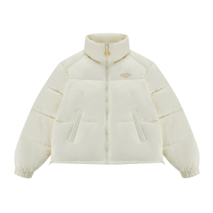 Dangerouspeople薛之谦dsp刺绣标立体拉链吊坠潮流百搭短款羽绒服